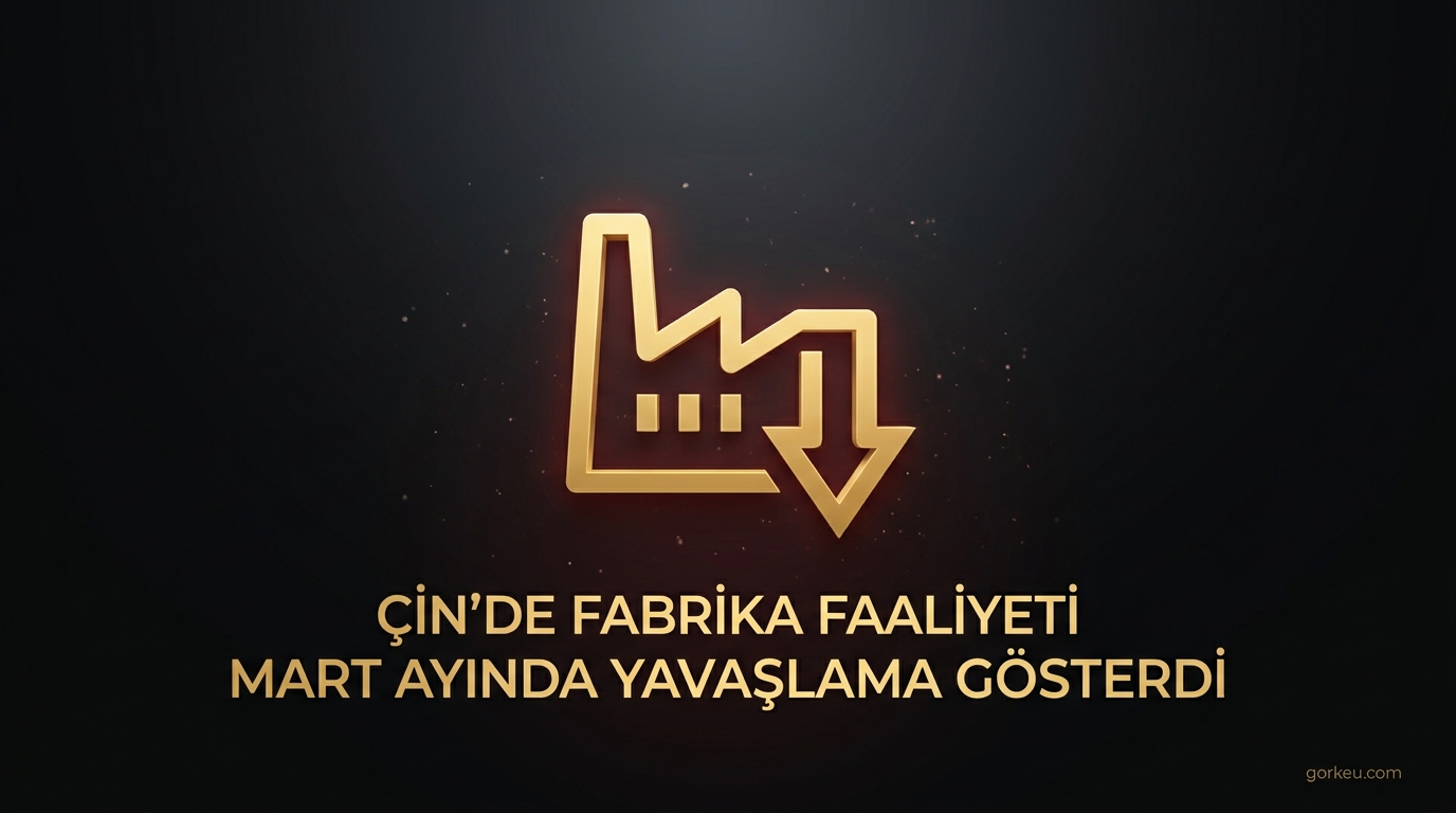 Çin’de Fabrika Faaliyeti Mart Ayında Yavaşlama Gösterdi