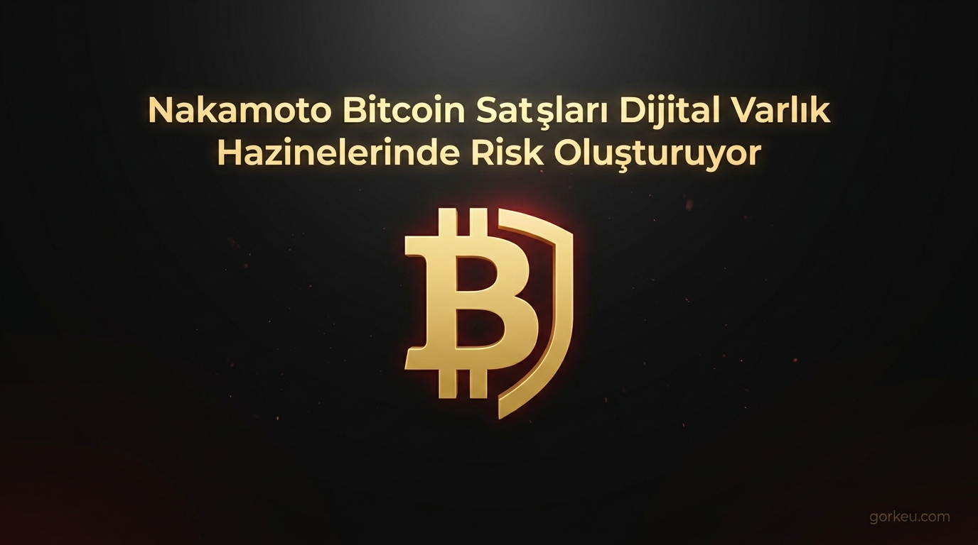 Nakamoto Bitcoin Satışları Dijital Varlık Hazinelerinde Risk Oluşturuyor