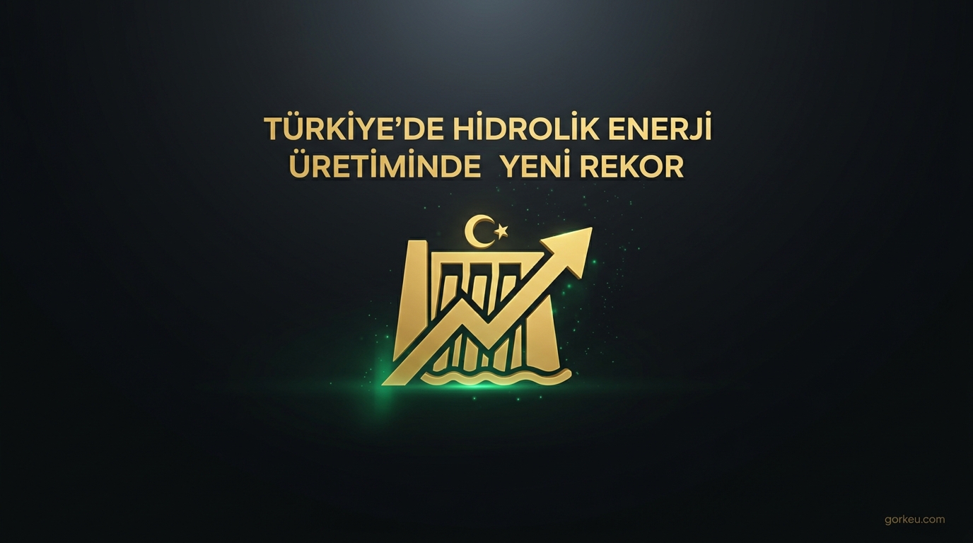 Türkiye'de Hidrolik Enerji Üretiminde Yeni Rekor