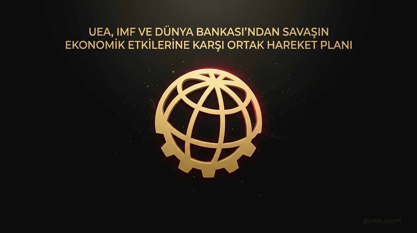 UEA, IMF ve Dünya Bankası'ndan Savaşın Ekonomik Etkilerine Karşı Ortak Hareket Planı