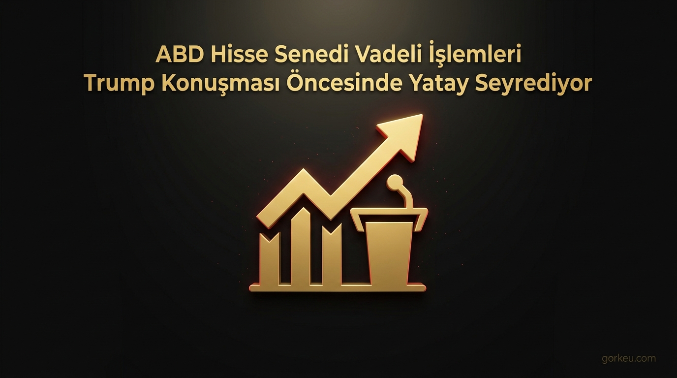 ABD Hisse Senedi Vadeli İşlemleri Trump Konuşması Öncesinde Yatay Seyrediyor