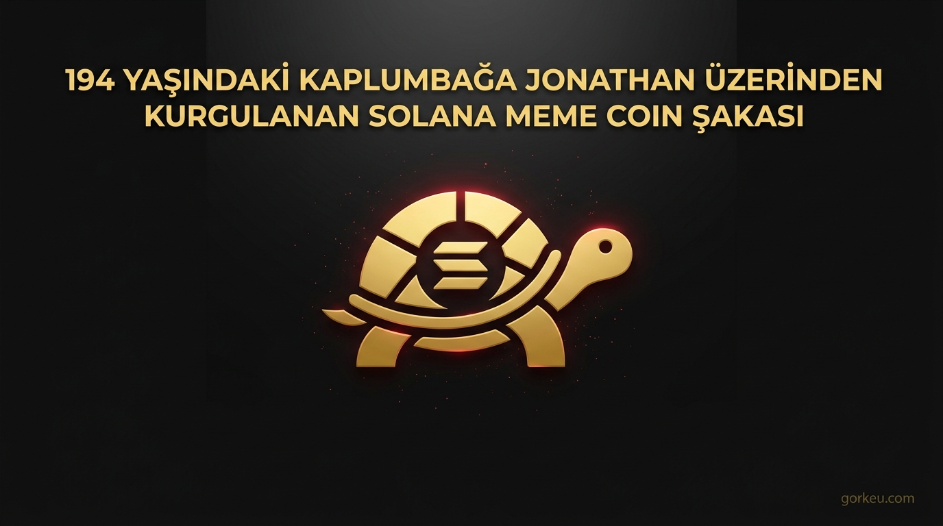 194 Yaşındaki Kaplumbağa Jonathan Üzerinden Kurgulanan Solana Meme Coin Şakası