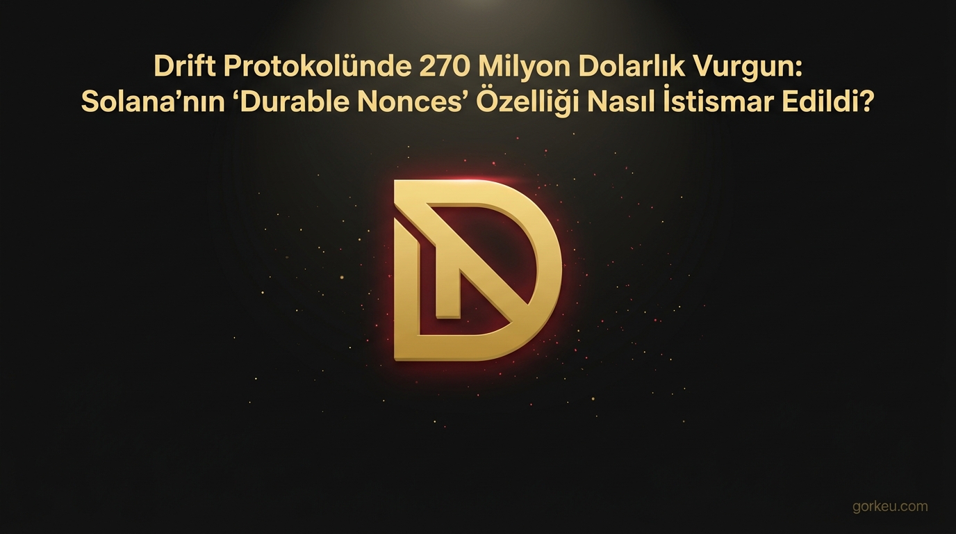 Drift Protokolünde 270 Milyon Dolarlık Vurgun: Solana'nın 'Durable Nonces' Özelliği Nasıl İstismar Edildi?