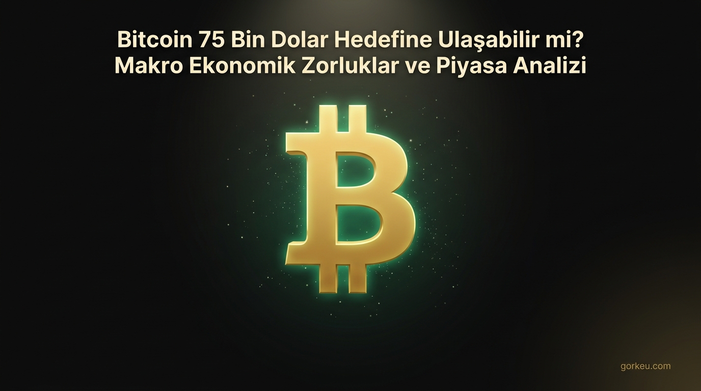 Bitcoin 75 Bin Dolar Hedefine Ulaşabilir mi? Makro Ekonomik Zorluklar ve Piyasa Analizi