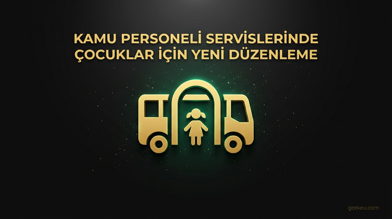 Kamu Personeli Servislerinde Çocuklar İçin Yeni Düzenleme