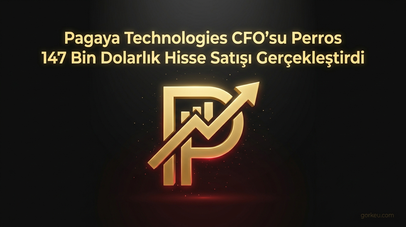 Pagaya Technologies CFO’su Perros 147 Bin Dolarlık Hisse Satışı Gerçekleştirdi