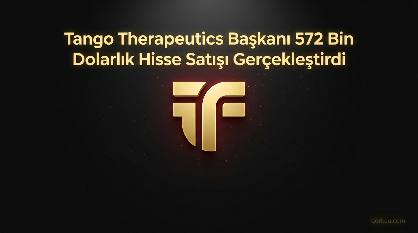Tango Therapeutics Başkanı 572 Bin Dolarlık Hisse Satışı Gerçekleştirdi