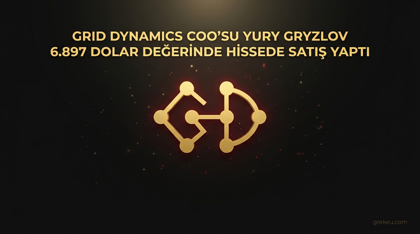 Grid Dynamics COO’su Yury Gryzlov 6.897 Dolar Değerinde Hissede Satış Yaptı