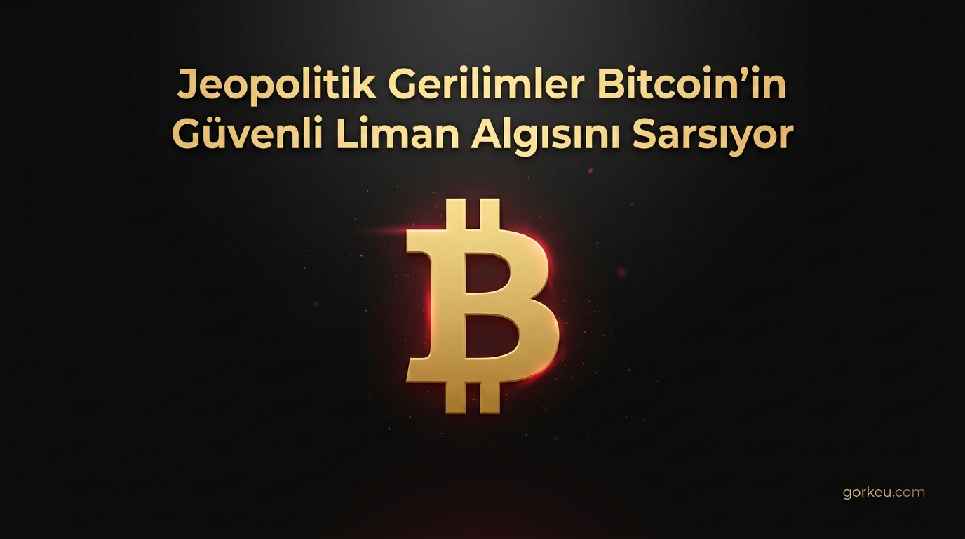 Jeopolitik Gerilimler Bitcoin’in Güvenli Liman Algısını Sarsıyor