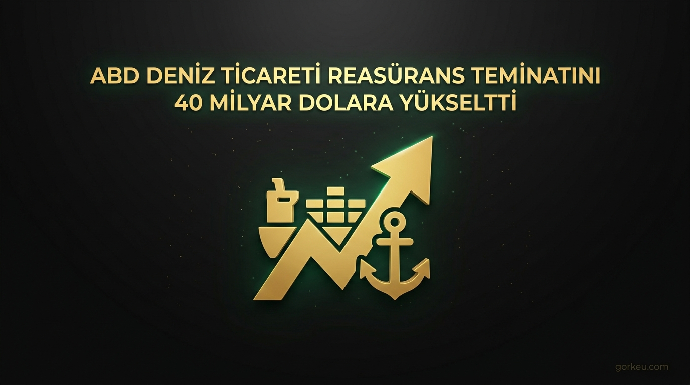 ABD Deniz Ticareti Reasürans Teminatını 40 Milyar Dolara Yükseltti