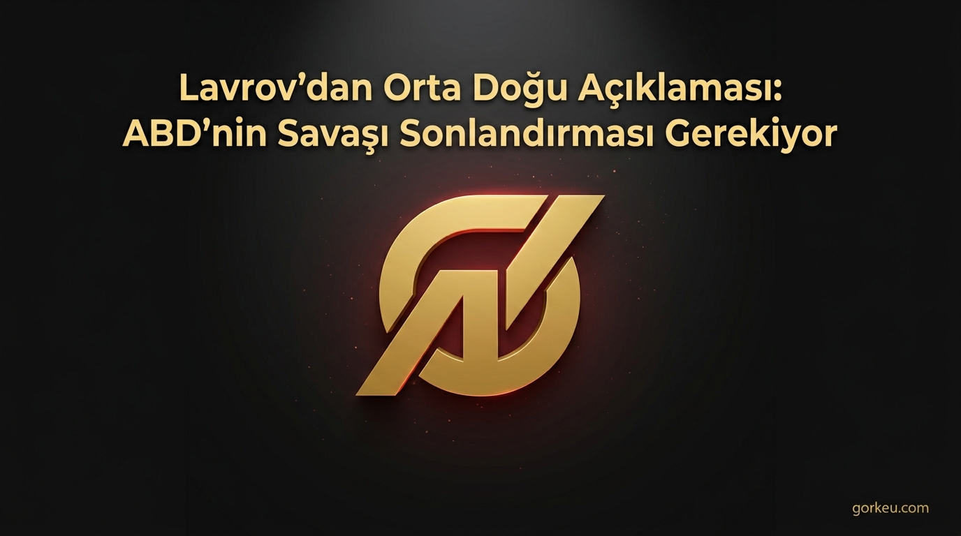 Lavrov'dan Orta Doğu Açıklaması: ABD'nin Savaşı Sonlandırması Gerekiyor