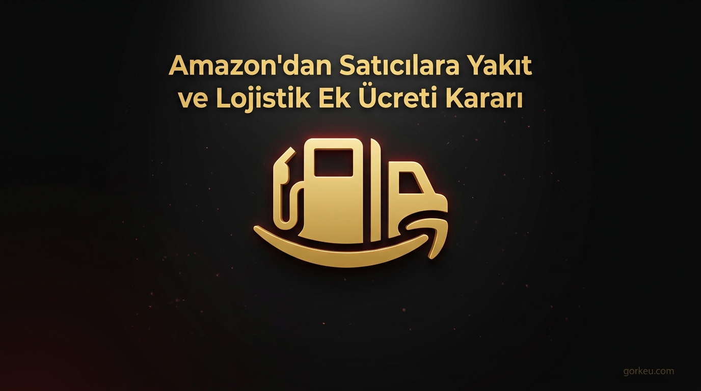 Amazon'dan Satıcılara Yakıt ve Lojistik Ek Ücreti Kararı