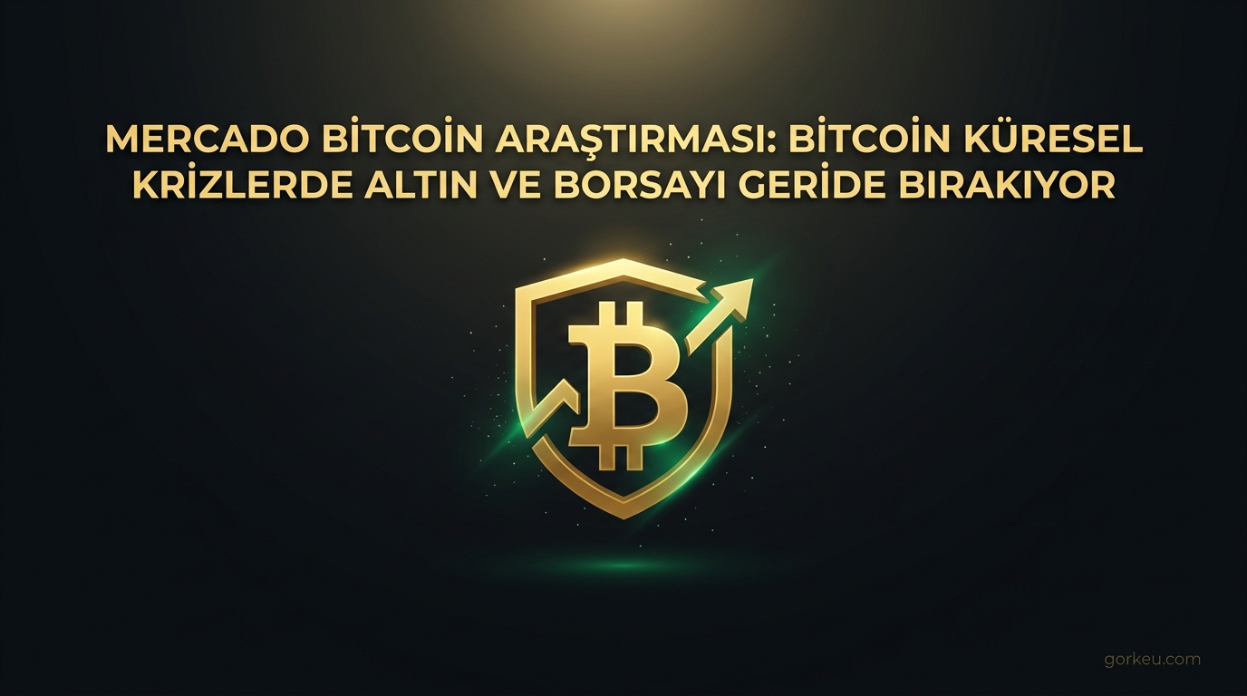 Mercado Bitcoin Araştırması: Bitcoin Küresel Krizlerde Altın ve Borsayı Geride Bırakıyor