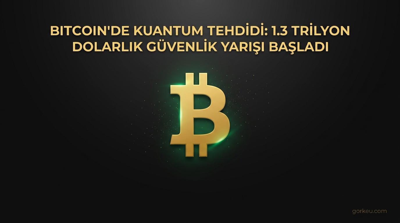 Bitcoin'de Kuantum Tehdidi: 1.3 Trilyon Dolarlık Güvenlik Yarışı Başladı