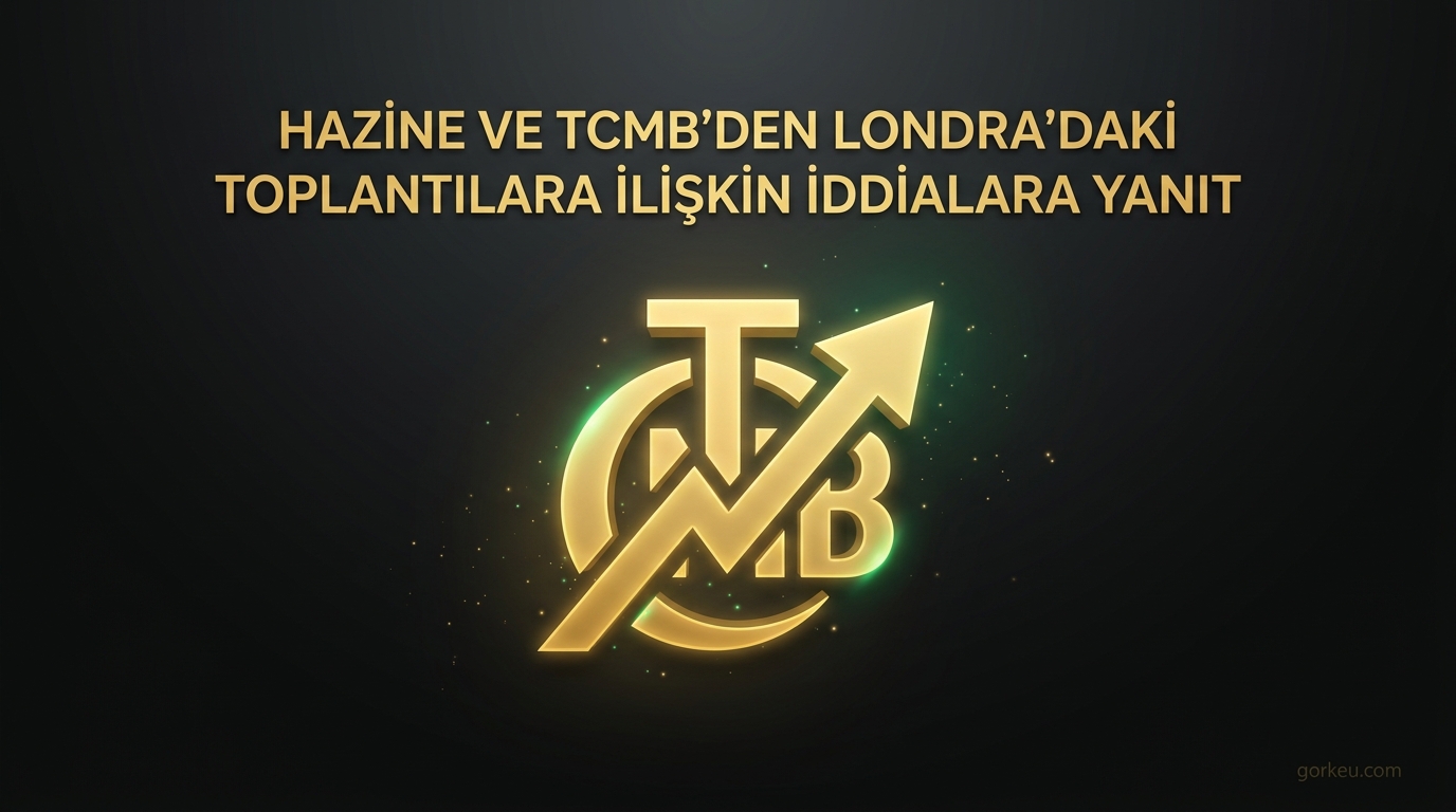 Hazine ve TCMB'den Londra'daki Toplantılara İlişkin İddialara Yanıt