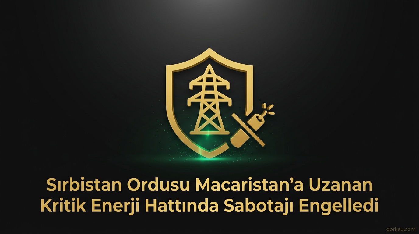 Sırbistan Ordusu Macaristan'a Uzanan Kritik Enerji Hattında Sabotajı Engelledi