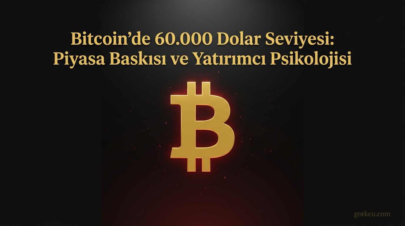 Bitcoin’de 60.000 Dolar Seviyesi: Piyasa Baskısı ve Yatırımcı Psikolojisi