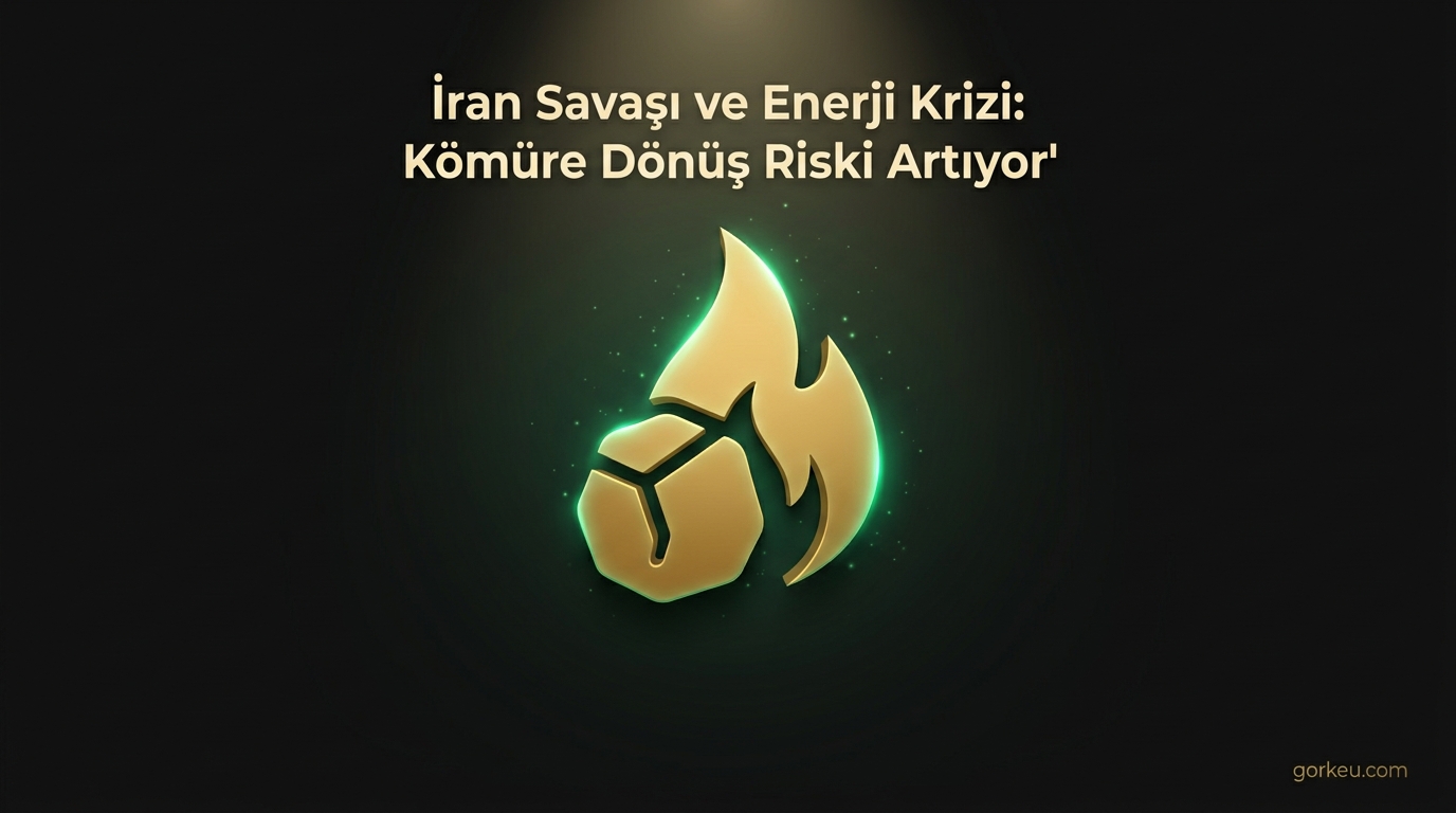 İran Savaşı ve Enerji Krizi: Kömüre Dönüş Riski Artıyor