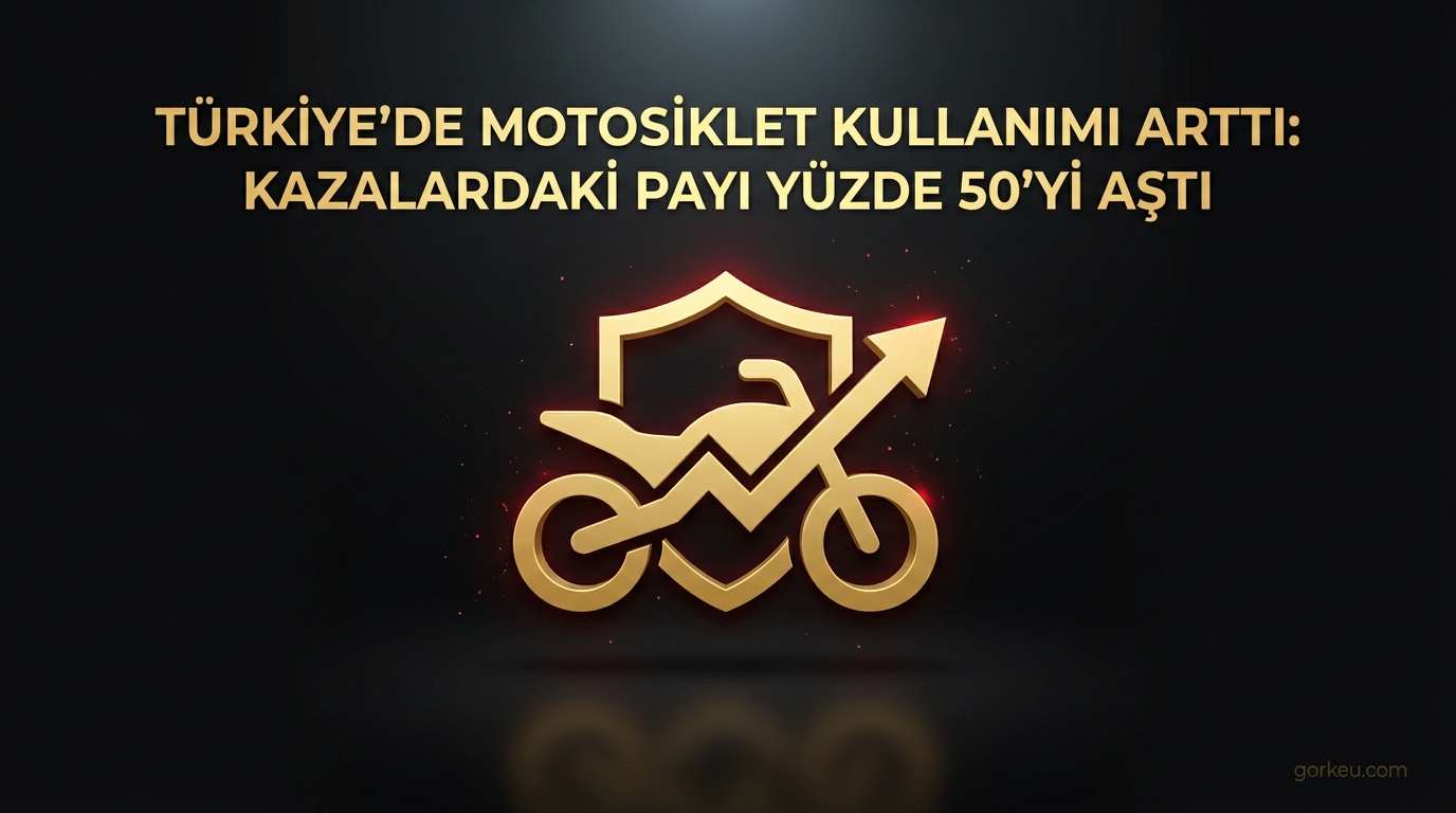 Türkiye'de Motosiklet Kullanımı Arttı: Kazalardaki Payı Yüzde 50'yi Aştı