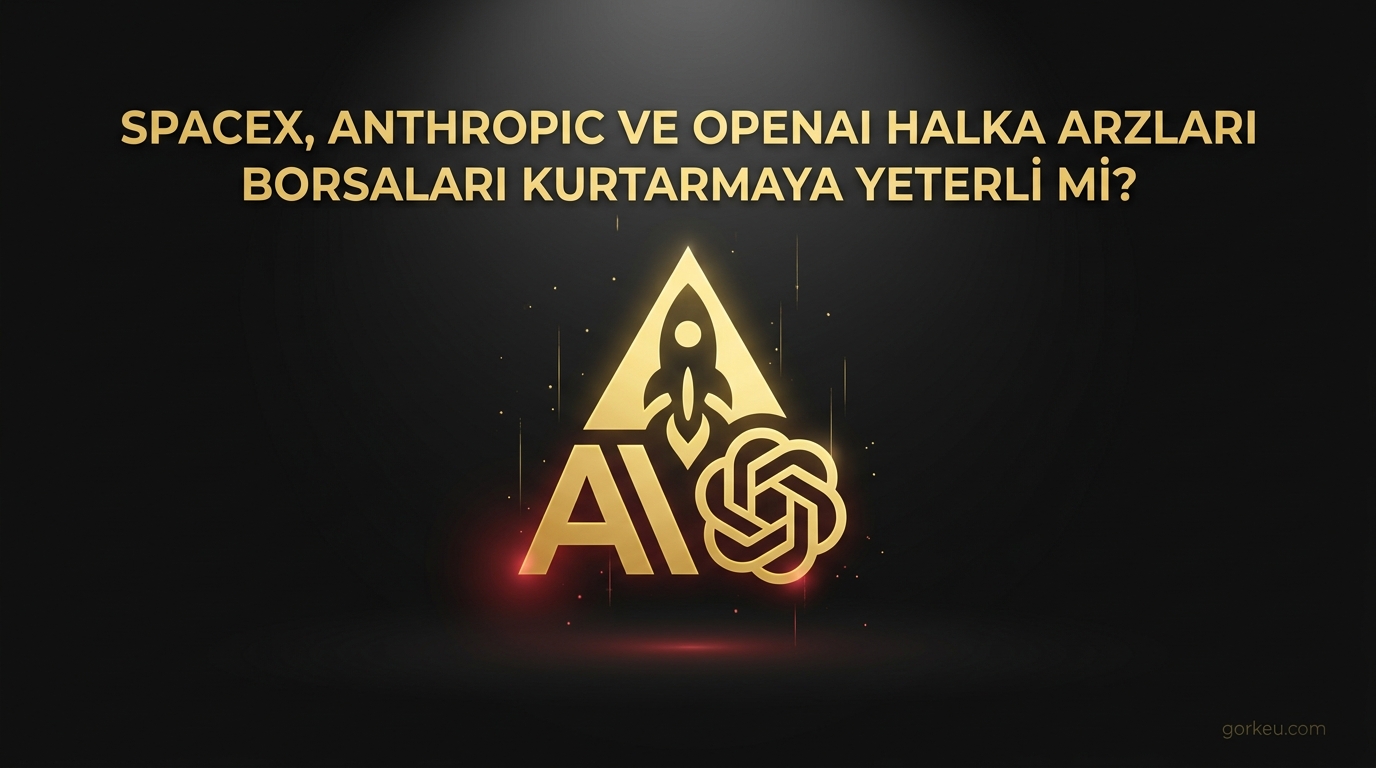 SpaceX, Anthropic ve OpenAI Halka Arzları Borsaları Kurtarmaya Yeterli mi?