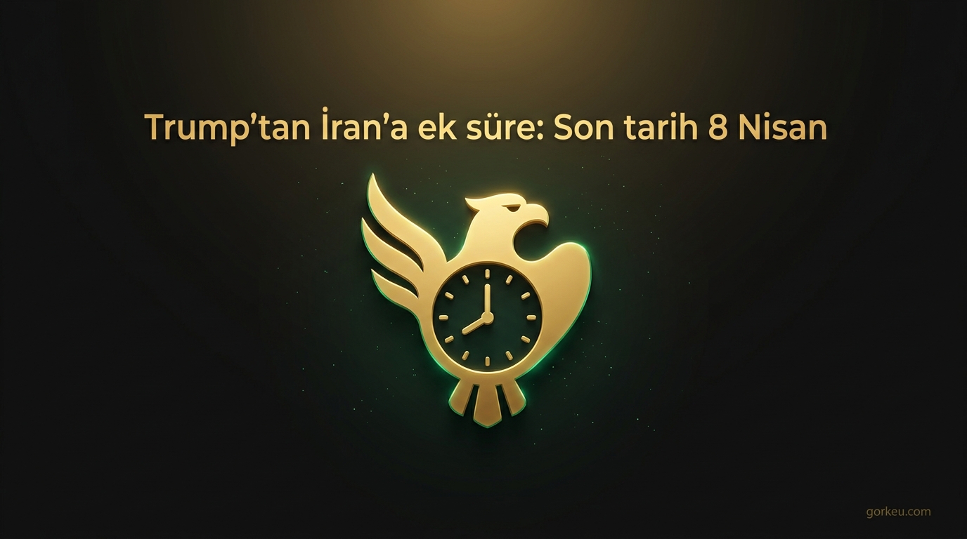 Trump’tan İran’a ek süre: Son tarih 8 Nisan