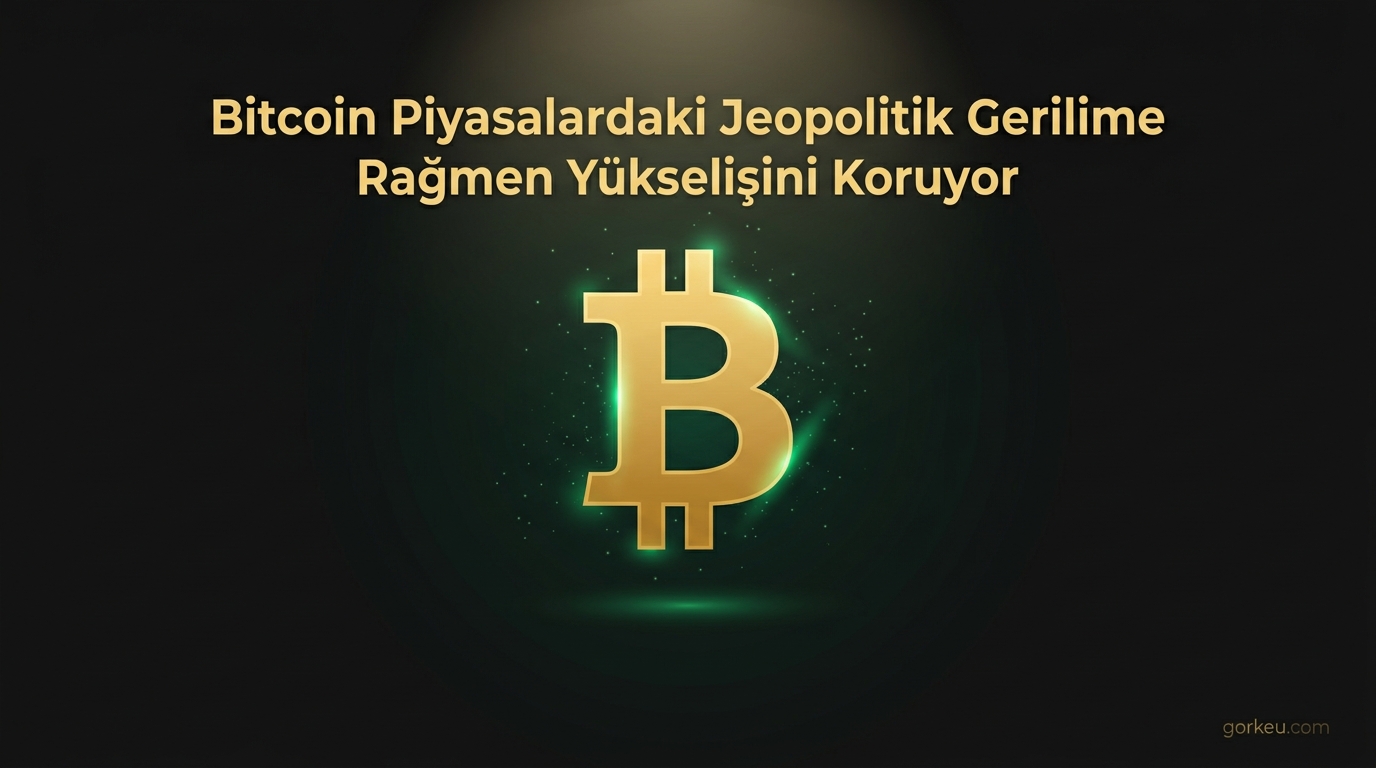 Bitcoin Piyasalardaki Jeopolitik Gerilime Rağmen Yükselişini Koruyor