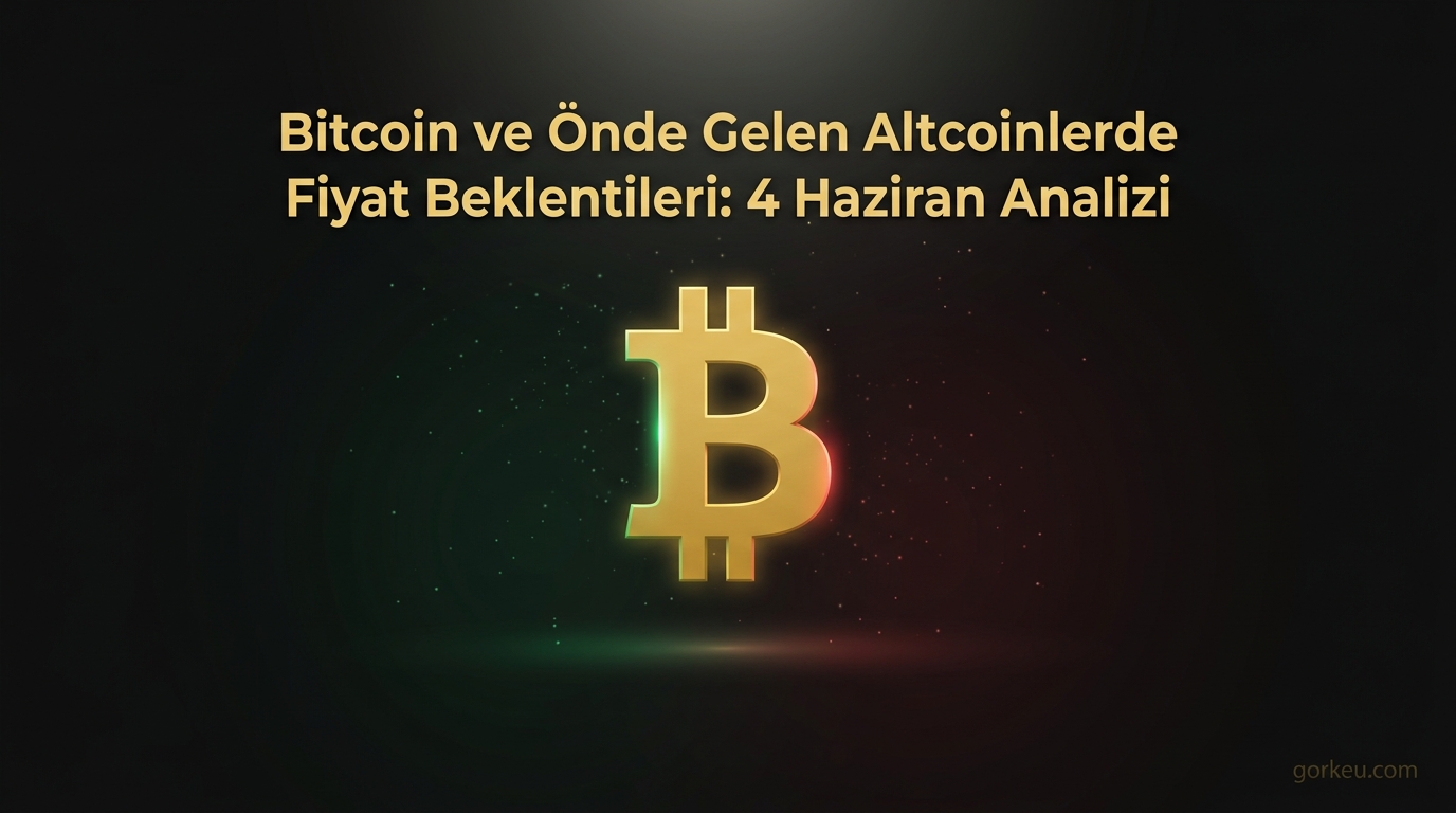 Bitcoin ve Önde Gelen Altcoinlerde Fiyat Beklentileri: 4 Haziran Analizi