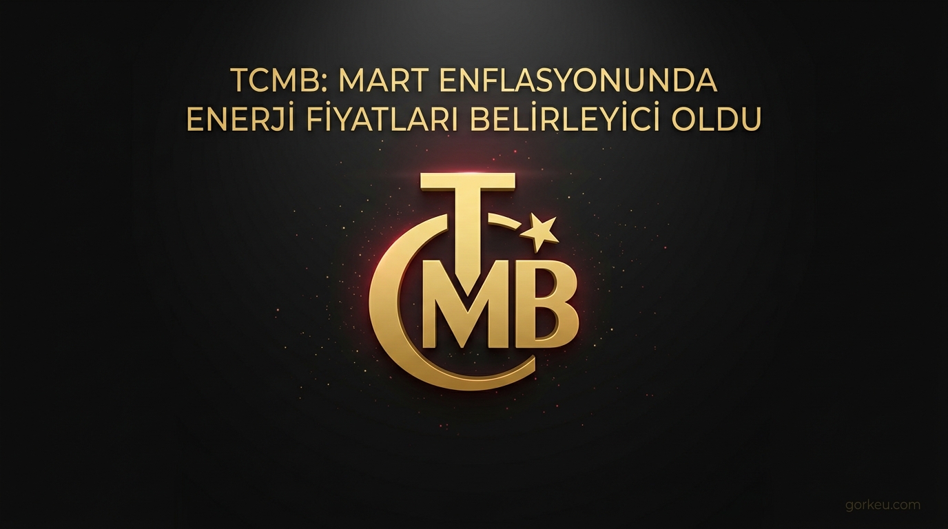TCMB: Mart Enflasyonunda Enerji Fiyatları Belirleyici Oldu