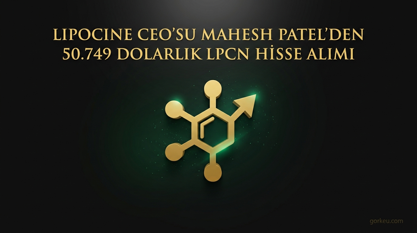 Lipocine CEO’su Mahesh Patel’den 50.749 Dolarlık LPCN Hisse Alımı