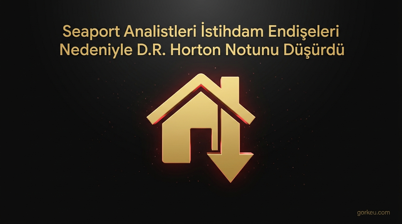 Seaport Analistleri İstihdam Endişeleri Nedeniyle D.R. Horton Notunu Düşürdü