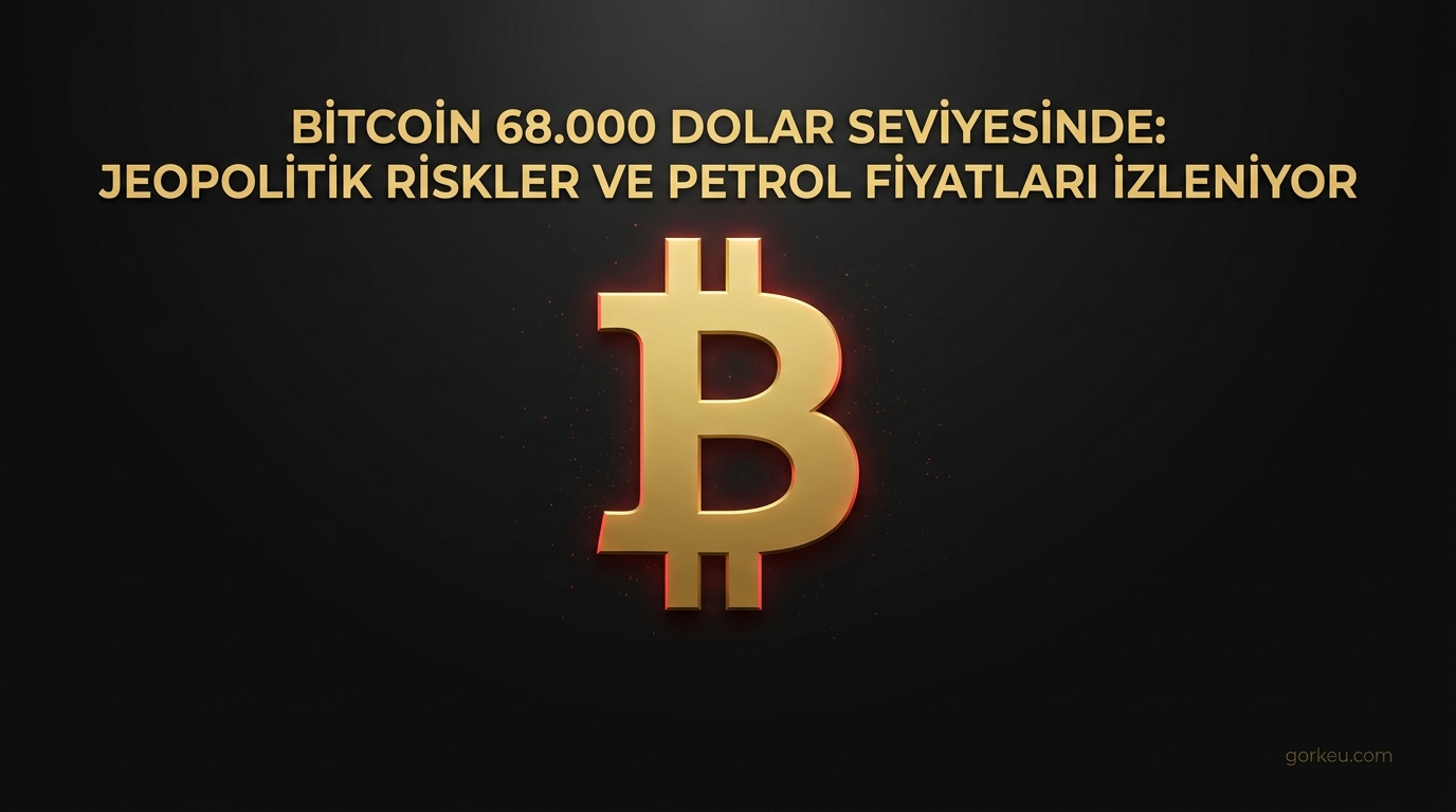 Bitcoin 68.000 Dolar Seviyesinde: Jeopolitik Riskler ve Petrol Fiyatları İzleniyor