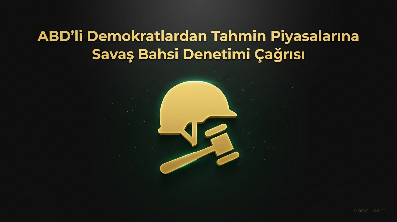 ABD'li Demokratlardan Tahmin Piyasalarına Savaş Bahsi Denetimi Çağrısı