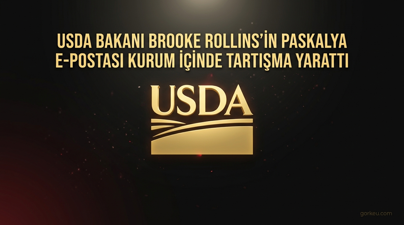 USDA Bakanı Brooke Rollins'in Paskalya E-postası Kurum İçinde Tartışma Yarattı