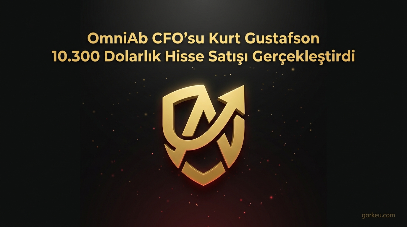 OmniAb CFO’su Kurt Gustafson 10.300 Dolarlık Hisse Satışı Gerçekleştirdi