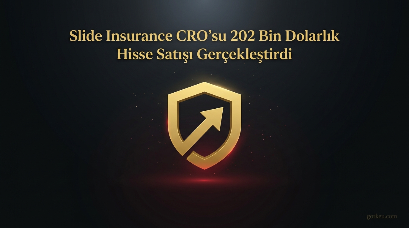 Slide Insurance CRO’su 202 Bin Dolarlık Hisse Satışı Gerçekleştirdi