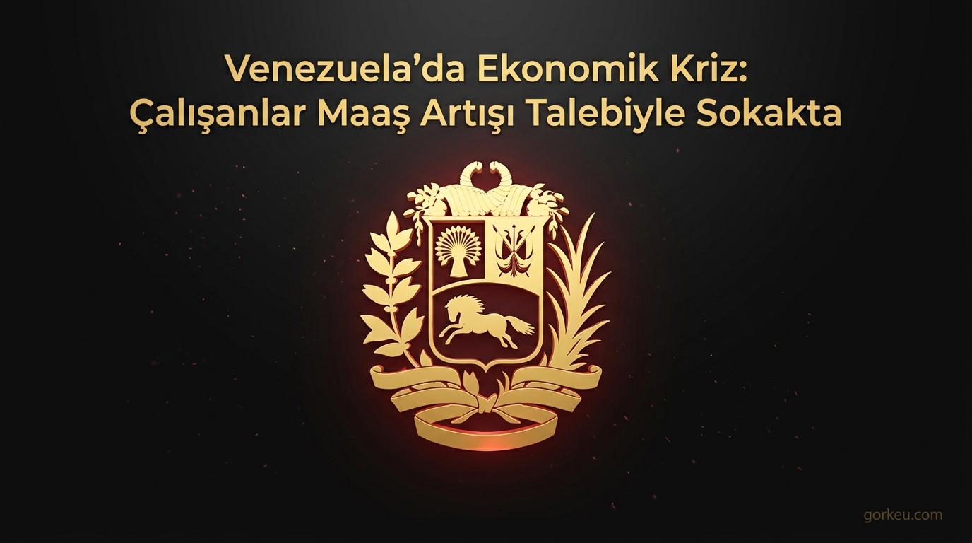 Venezuela'da Ekonomik Kriz: Çalışanlar Maaş Artışı Talebiyle Sokakta