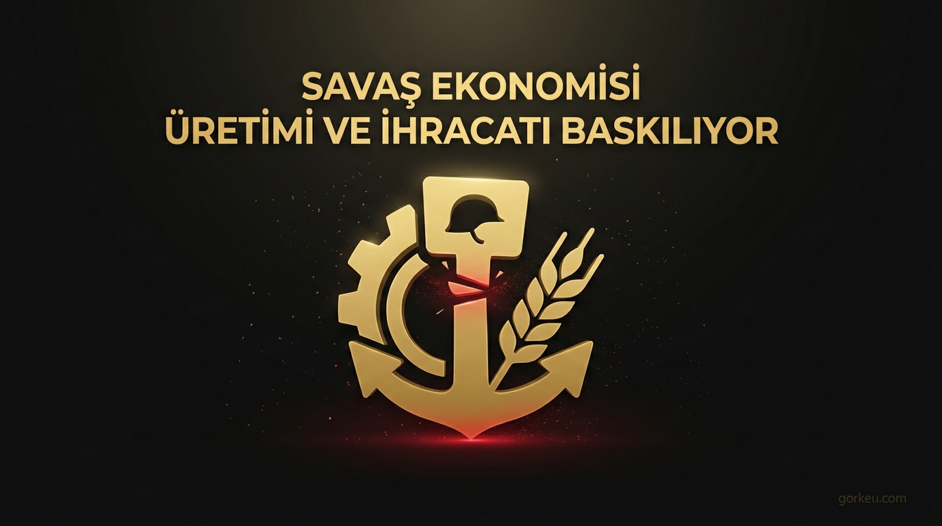 Savaş Ekonomisi Üretimi ve İhracatı Baskılıyor
