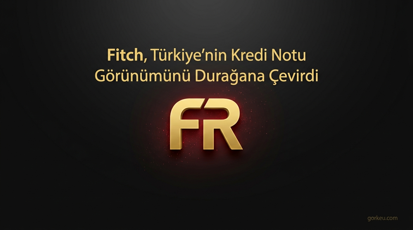 Fitch, Türkiye'nin Kredi Notu Görünümünü Durağana Çevirdi