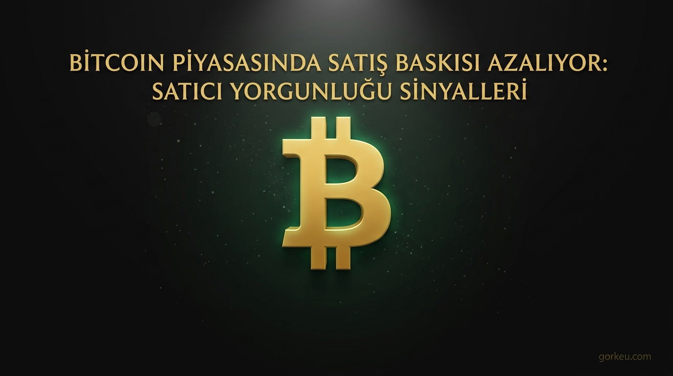 Bitcoin Piyasasında Satış Baskısı Azalıyor: Satıcı Yorgunluğu Sinyalleri