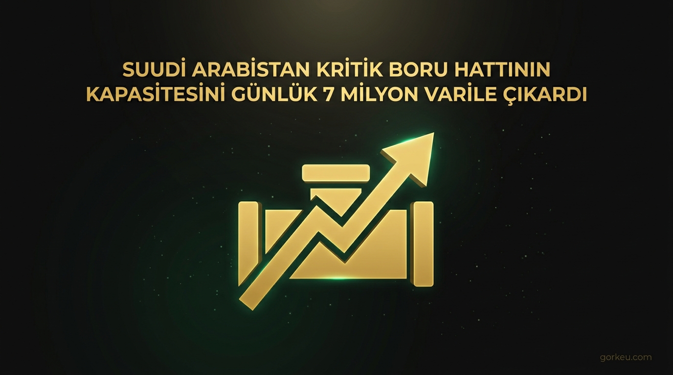 Suudi Arabistan Kritik Boru Hattının Kapasitesini Günlük 7 Milyon Varile Çıkardı