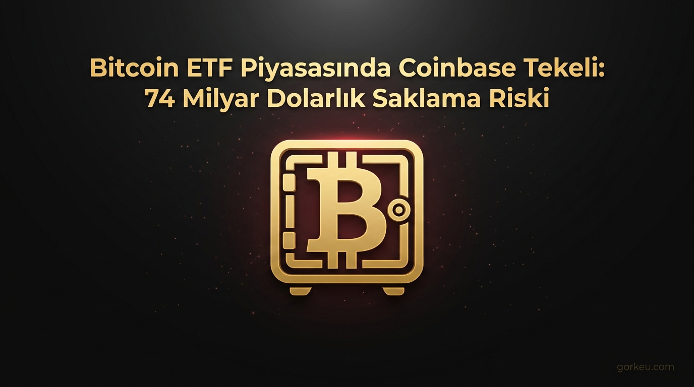 Bitcoin ETF Piyasasında Coinbase Tekeli: 74 Milyar Dolarlık Saklama Riski