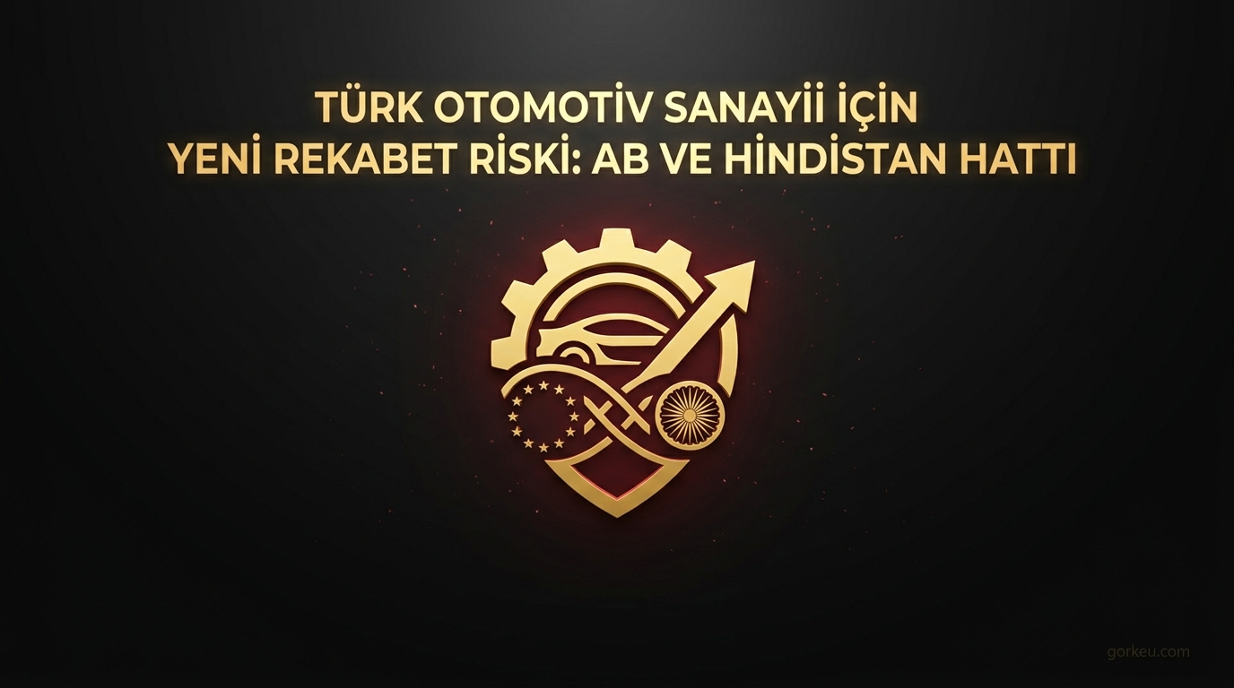 Türk Otomotiv Sanayii İçin Yeni Rekabet Riski: AB ve Hindistan Hattı