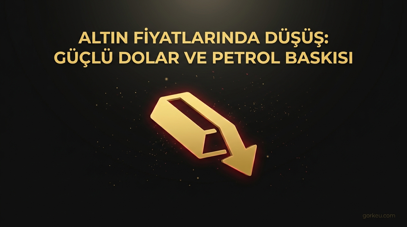 Altın Fiyatlarında Düşüş: Güçlü Dolar ve Petrol Baskısı