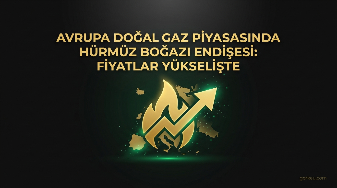 Avrupa Doğal Gaz Piyasasında Hürmüz Boğazı Endişesi: Fiyatlar Yükselişte