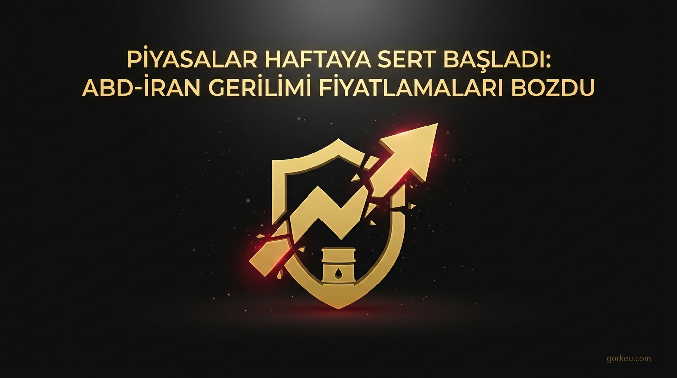 Piyasalar haftaya sert başladı: ABD-İran gerilimi fiyatlamaları bozdu