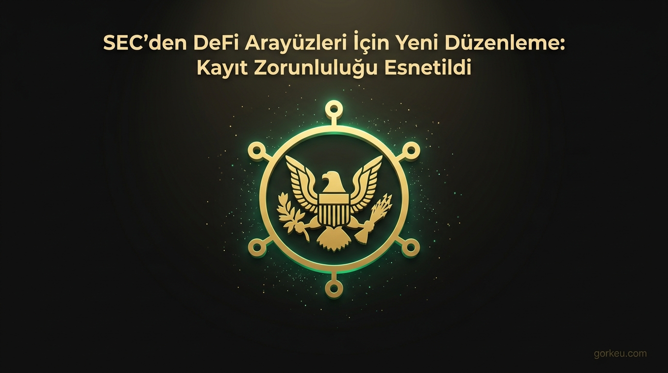 SEC'den DeFi Arayüzleri İçin Yeni Düzenleme: Kayıt Zorunluluğu Esnetildi