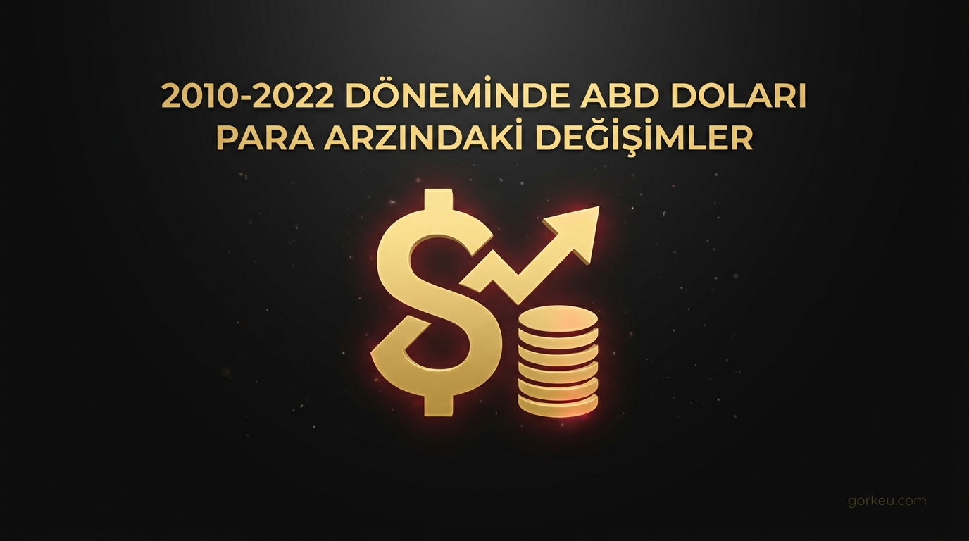 2010-2022 Döneminde ABD Doları Para Arzındaki Değişimler