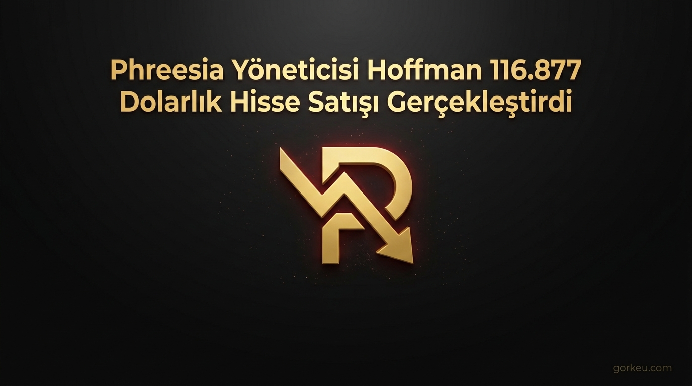 Phreesia Yöneticisi Hoffman 116.877 Dolarlık Hisse Satışı Gerçekleştirdi