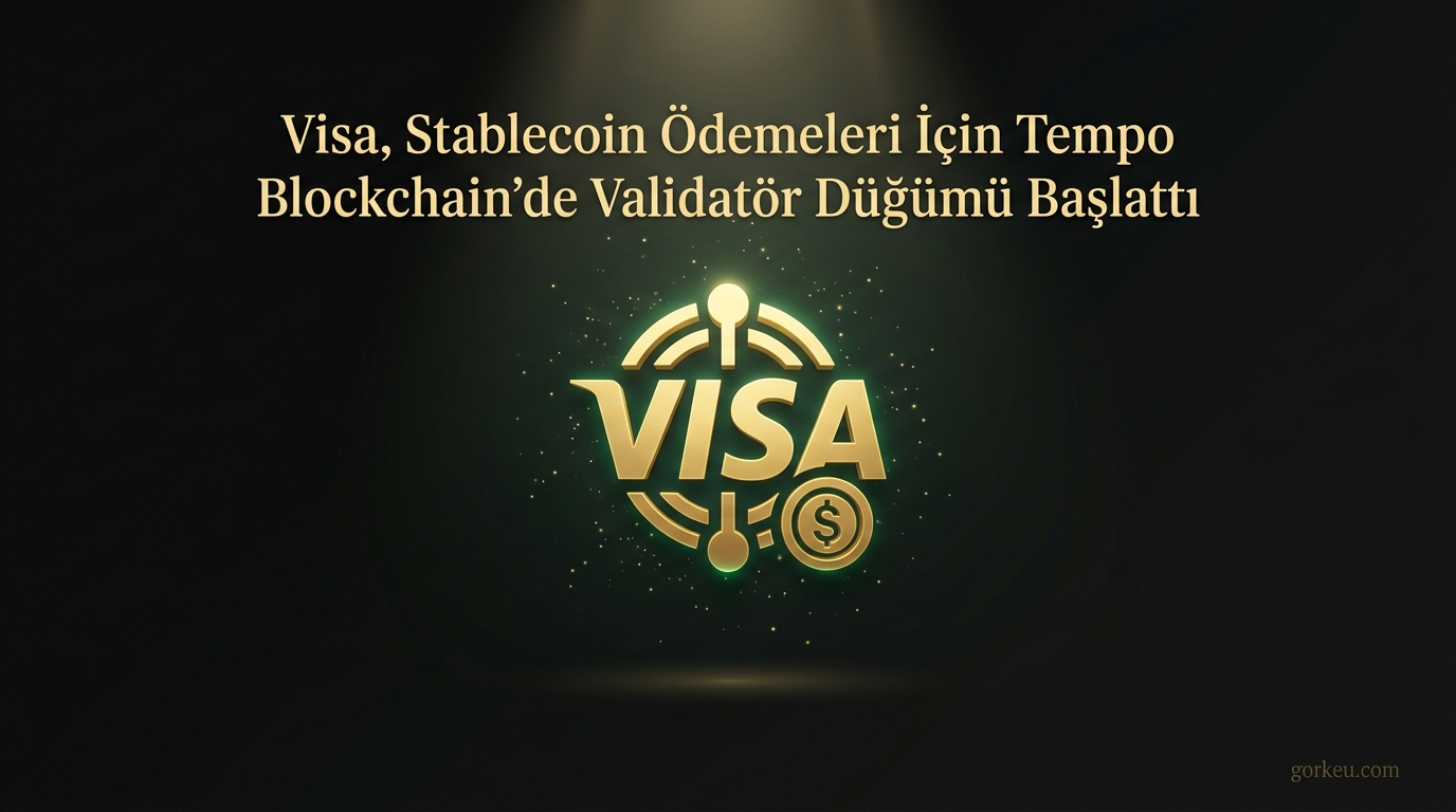 Visa, Stablecoin Ödemeleri İçin Tempo Blockchain'de Validatör Düğümü Başlattı