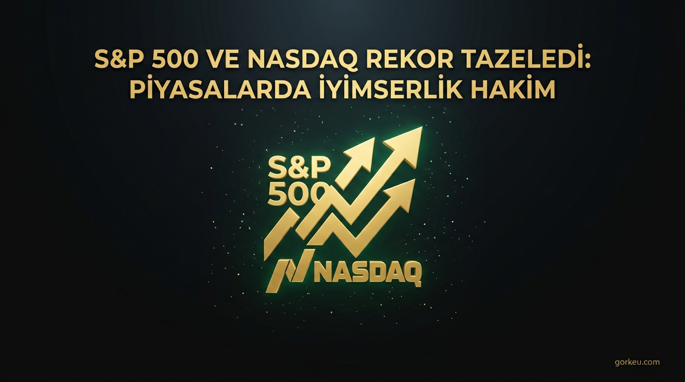 S&P 500 ve Nasdaq Rekor Tazeledi: Piyasalarda İyimserlik Hakim
